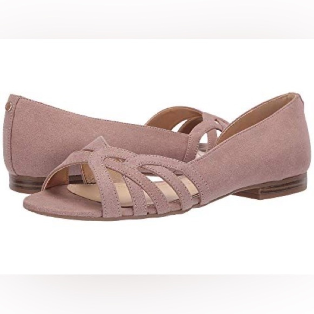 Brand New Circus by Sam Edelman Belinda Sandals in Light Pink Shimmer - 8M